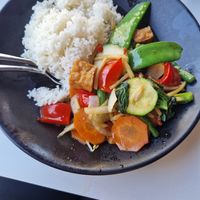 Tofu stir fry at Manly Thai Gourmet in Manly