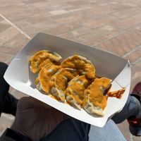  Vegan momos  at Chiri's Momo Delight in Boulder