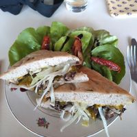 Focacce funghi at Matsa Caffè in Bordeaux