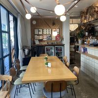 Inside    at Cafe Graphy in Tokyo