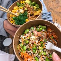 Poke bowls  at Poke Manarola in Manarola