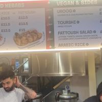 Menu as at October 2025 at Juma Kitchen in London