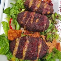 Uroog with Fattoush Salad at Juma Kitchen in London