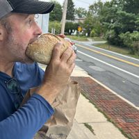 Pesto sourdough bread  at Bolivar Bread Bakery in Harpers Ferry