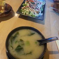 Miso Suppe, Salat at AnTee Vegan in Hamburg
