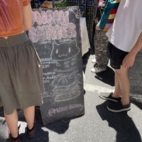 Menu  at Michiburger in Montevideo