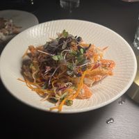 Vegan duck salad  at Kiss & Tell in Melbourne