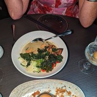 Tofu green curryy  at Kiss & Tell in Melbourne