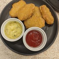 Soy nuggets at Tomoyasu Seisakusyo and Hamburger - 友安製作所とハンバーガー in Fukuoka