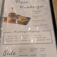 Menu at Tomoyasu Seisakusyo and Hamburger - 友安製作所とハンバーガー in Fukuoka
