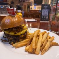 Hamburguesa vegana  at Hard Rock Cafe in Cartagena