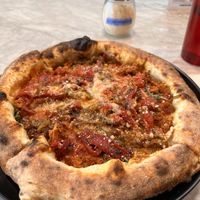 The wise guy, fully vegan    at Yukon Pizza in Las Vegas