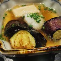 Eggplant at Ginza Sanada Six in Tokyo