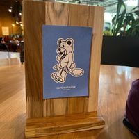 New name and mascott  at Cafė Mattelsa in Medellin