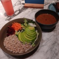 Menú del día (lentejas de la india), 10/10 at Cafė Mattelsa in Medellin