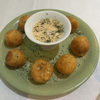 Potato balls  at Aida's Zone in Stockholm