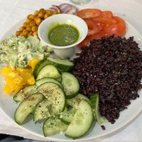 Aidas salad- delicious at Aida's Zone in Stockholm