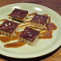 Penaut butter chocolate at Aida's Zone in Stockholm