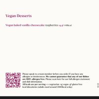 Dessert  at The Cosy Club in Chester