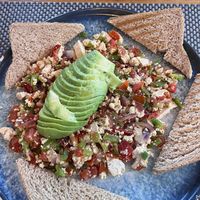 Tofu scramble   at Sam's Coffee and Bistro in Armacao De Pera