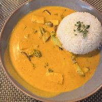 PANENG curry- highly recommend   at Sam's Coffee and Bistro in Armacao De Pera