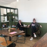 Cool customers  at Union Yoga + Cafe in Ramsgate