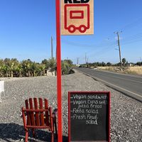 Menus with vegan options  at Ola Red in Paphos