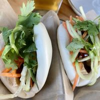 Tofu bao but not sure if buns contain milk or not. Most don’t    at Pho 99 in Sarasota