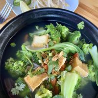 Vegan pho  at Pho 99 in Sarasota