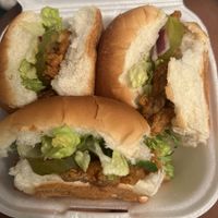 Mushroom sliders  at In My Lane in Columbus