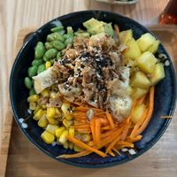 Buddha bowl at Poki Poki in Dinant