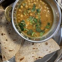 Chapatti with chana masala special  at The Chaii Hub in St Neots