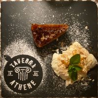 Leckeres Dessert 😋 #Veganuary at Taverna Athene in Berlin