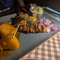 Souvlaki at Taverna Athene in Berlin