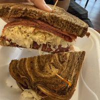Reuben made vegan  at Zen Deli in Fort Myers