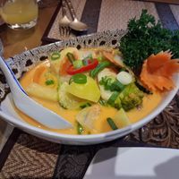 Massaman Tche (big portion; with homemade seitan) at Mai Thai in Viernheim