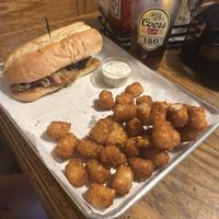 Seitan cheesesteak   at Ruggers Pub in Pittsburgh