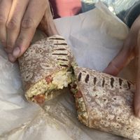  Vegan breakfast burrito   at Dogtown Coffee in Santa Monica