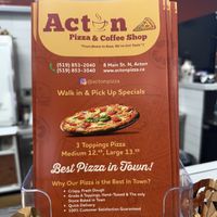   at Acton Pizza in Acton