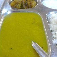 Plain dal at Ram Sewak Restaurant in Bodhgaya