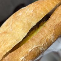 Vegan breakfast sandwich at Starch in Watertown