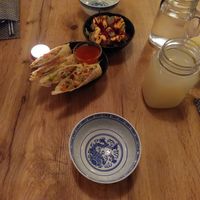 Dumplings and rolls at Cảm Ơn in Hamburg