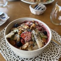 Had a lovely fruit bowl here, was super delicious and filling!   at Origins Tenerife in Tenerife