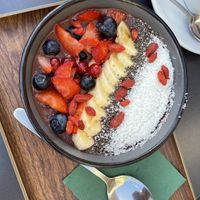 Açaí bowl  at Panier Coffee & Brunch in Tenerife