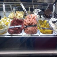 Fruit options  at Gelateria Vernazza in Vernazza