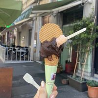   at Gelateria Vernazza in Vernazza