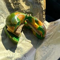   at Blazing Bagels in Redmond