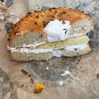   at Blazing Bagels in Redmond