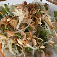 Goi Du Du… Papaya Saladd  at Minh Kien Vegetarian Restaurant in Hoi An