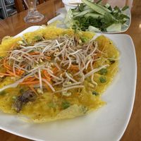 Banh Xeo  at Minh Kien Vegetarian Restaurant in Hoi An